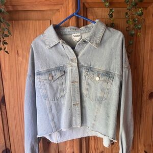 ARULA Light Blue Jean Jacket - NWOT